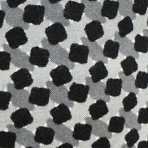 Black and White Checked long sleeve lightweight blouse